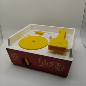 Fisher-Price Music Box Record Player 2014 Classic Musical Toy No Discs Base